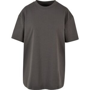 Build Your Brand Womens/Ladies Boyfriend Oversized T-Shirt / Dark Shadow